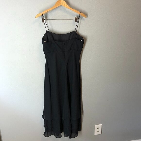 David's Bridal Dress, Size 12, Spaghetti Strap - Picture 3 of 8